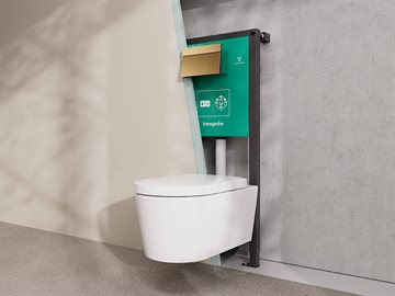 hansgrohe iFrame Indbygningscisterne 1120 til væghængt toilet